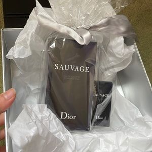 DI0R.Sauvage Eau De Parfum Spray For Men, 3.4 Ounce